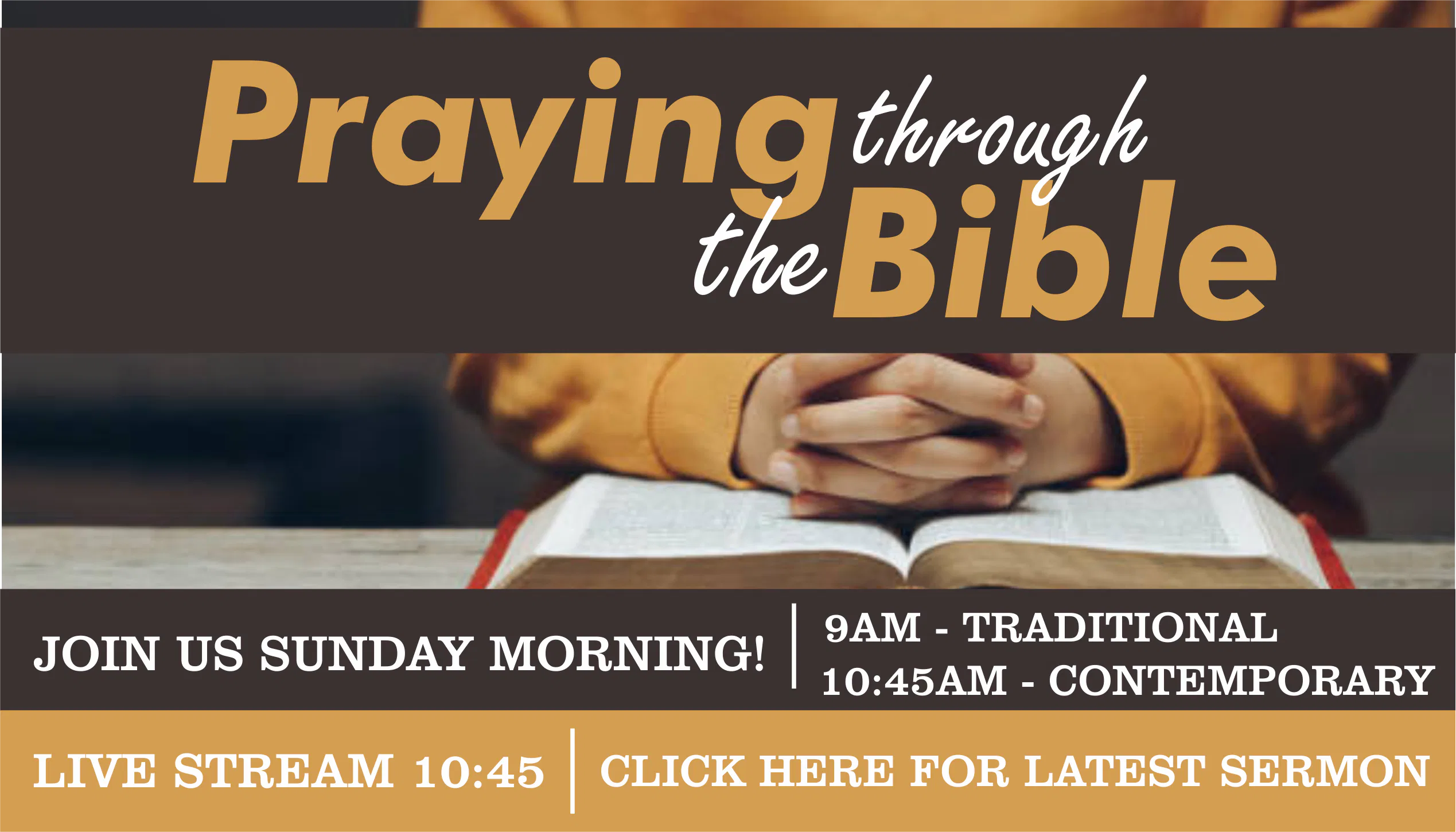 praying through the bible