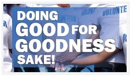 Doing Good for Goodness Sake